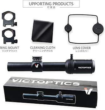 VICTOPTICS スコープ ブラック Amazon.co.jp: ベクターオプティクス Victoptics ZOD 1-4×20